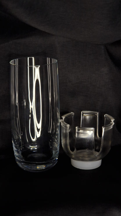 2er-Set beleuchtetes Partyglas (weiß)
